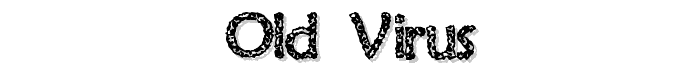 Old Virus font